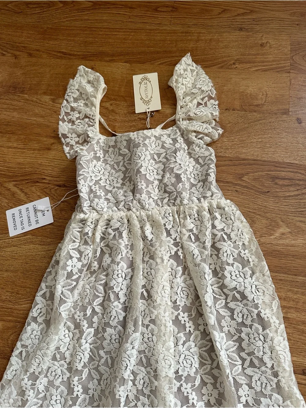 NWT Joyfolie Arly Dress in Birch Size 8Y